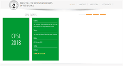 Desktop Screenshot of collegeofpathologists.com