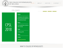 Tablet Screenshot of collegeofpathologists.com